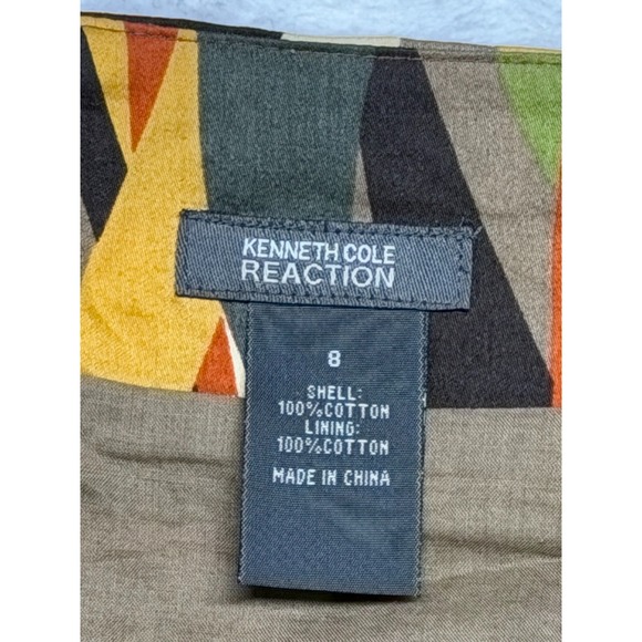 Artsy A-line Skirt Women's Size 8 Flowy Maxi Flared Boho Indie Kenneth Cole - Picture 7 of 10